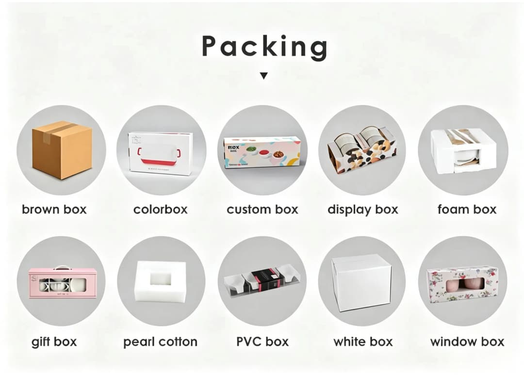 designer ODM ceramic collection custom mold and packaging case study