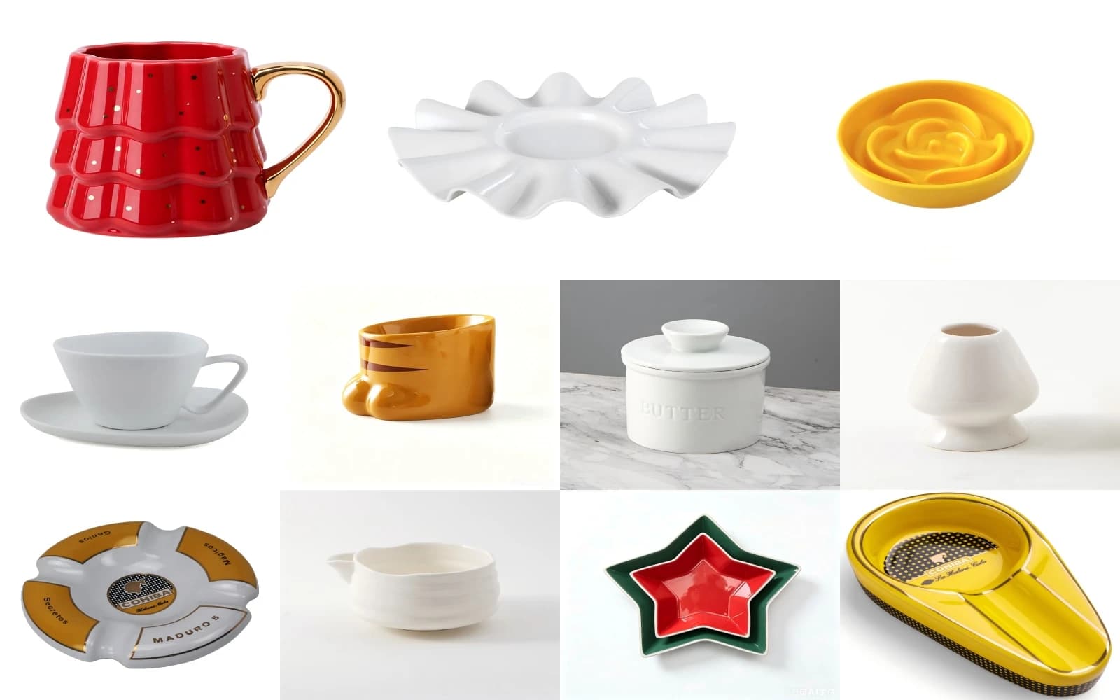 Custom Shape & Design - ceramic customization example