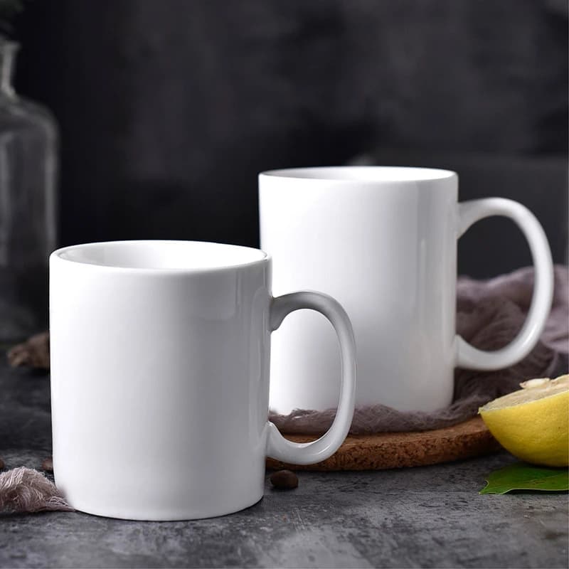 Custom ceramic coffee mugs wholesale - OEM logo printed porcelain mugs for corporate gifts promotional items from China