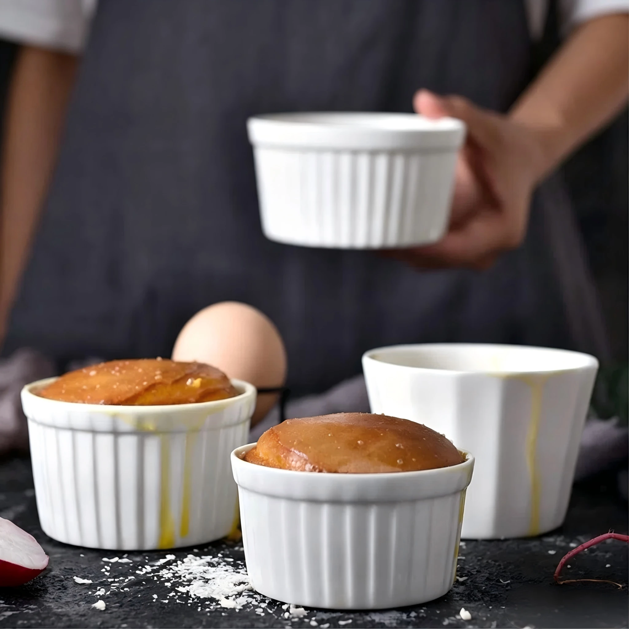 wholesale ceramic ramekin bowls custom OEM tableware for Horeca bulk buyers